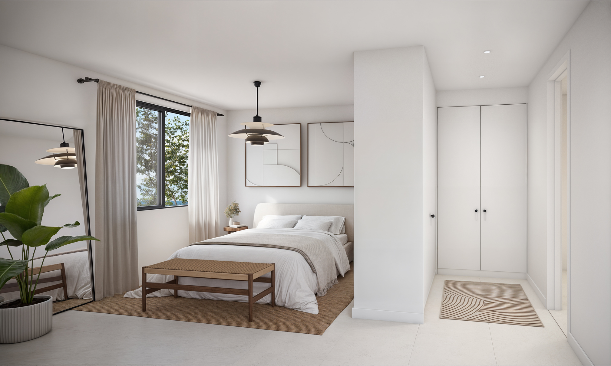 Interior dormitorio